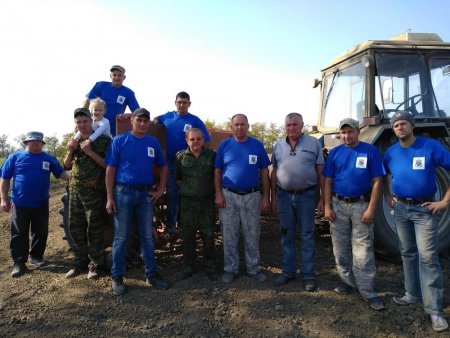 Казаки села Ростовановского засеяли 145 гектаров озимой пшеницы и ячменя