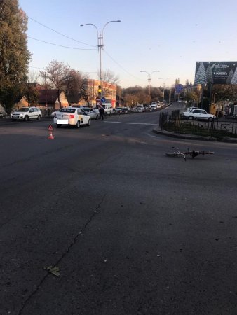 Велосипедист попал под колеса автомобиля в Пятигорске