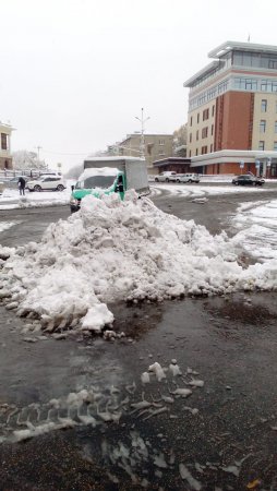 Коммунальщики Ессентуков из-за снегопада переведены на круглосуточный режим работы