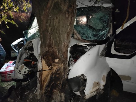 На Ставрополье восемь человек пострадали при столкновении грузопассажирского микроавтобуса и легковушки