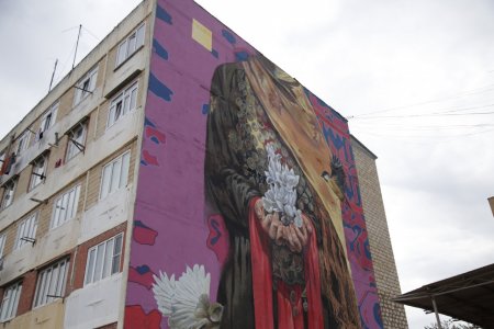 В Дербенте завершается второй фестиваль уличного искусства «Стена»