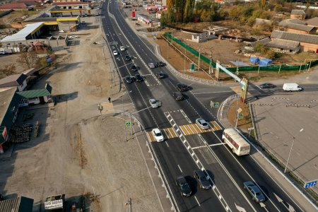 В Чеченской Республике 10-километровый участок автодороги Р-217 расширили до четырех полос