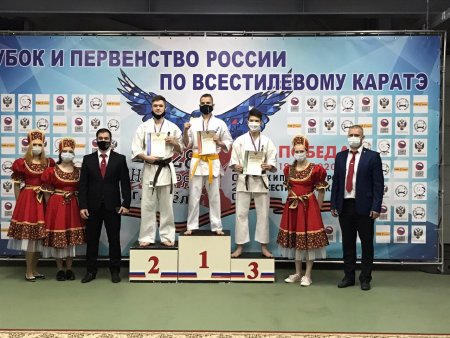 Спортсмен из Минеральных Вод завоевал золотую медаль на Первенстве России по Всестилевому Каратэ