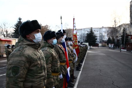 Отдельный батальон связи Северо-Кавказского округа Росгвардии отметил годовщину образования