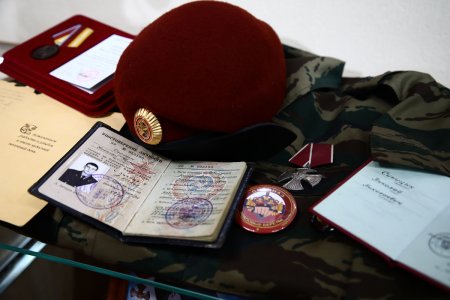 Орден Мужества погибшего офицера передан в музей Северо-Кавказского округа Росгвардии