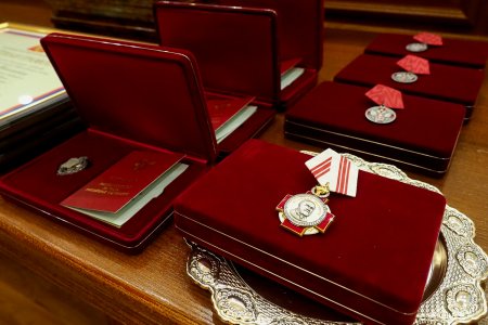 В преддверии Дня Конституции России губернатор вручил награды труженикам Ставрополья