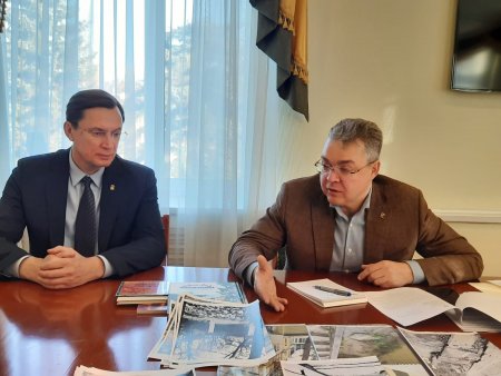 Владимир Владимиров посетил Кисловодск с рабочим визитом