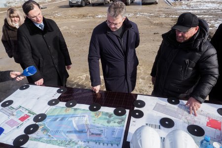 Губернатор Ставрополья проинспектировал ход строительных работ на ряде крупных социальных объектов в Кисловодске