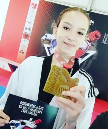 Ессентучанка Мария Фисенко выиграла турнир по паратхеквондо в Албании
