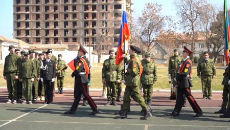 В Дербенте открыт центр военно-патриотического воспитания «Авангард»
