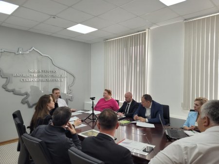 В региональном Минимущество рассмотрели проекты развития крупных городов Ставропольского края