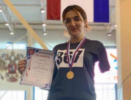 Спортсменка из Кайтагского района стала победительницей Кубка России по легкой атлетике