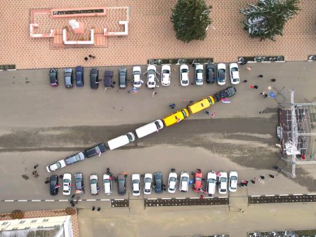 Автопробег в поддержку Президента и российских военнослужащих прошёл в Благодарненском округе