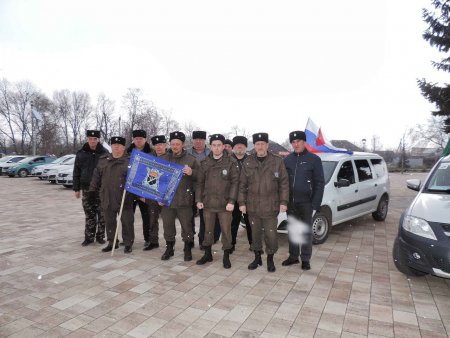 Ставропольские казаки приняли участие в акциях в поддержку Президента