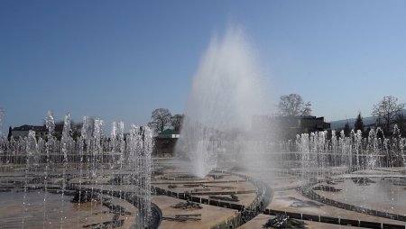 В Дербенте завершается строительство масштабного фонтана