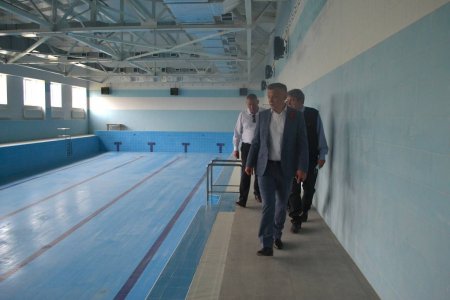 В Георгиевске завершается ремонт бассейна