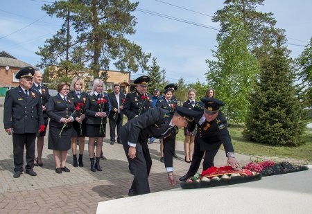 Сотрудники ведомственной охраны Минтранса России приняли участие в праздничных мероприятиях ко Дню Победы