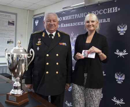 Сотрудники Северо-Кавказского филиала охраны Минтранса России отмечены ведомственными наградами