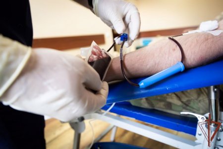 В Пятигорске более 50 военнослужащих стали донорами крови