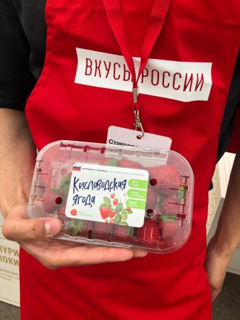 Ставропольская клубника покорила москвичей на гастрономическом фестивале
