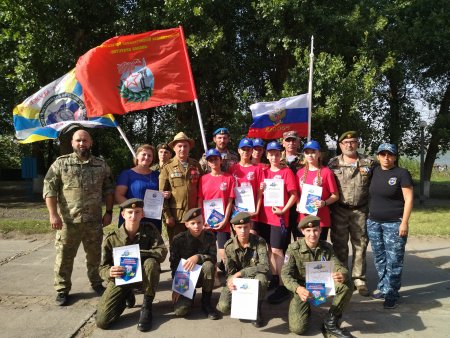 На Ставрополье прошли военизированные учебно-тренировочные сборы для курсантов военно-патриотических клубов