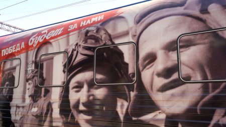 В Дербент впервые прибыл уникальный музей «Поезд Победы»