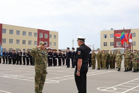 В Дагестане учащиеся профильных классов Росгвардии приняли участие в военно-спортивной игре «Победа»