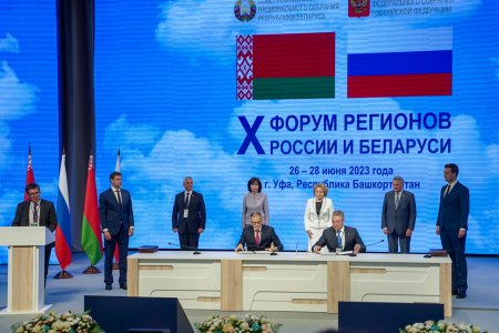 Заместитель министра промышленности Беларуси и губернатор Ставрополья подписали план сотрудничества на 2023-2025 годы