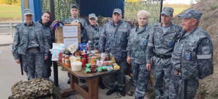 Работники Краснодарского филиала ведомственной охраны Минтранса России передали очередной пакет гуманитарной помощи жителям Запорожья