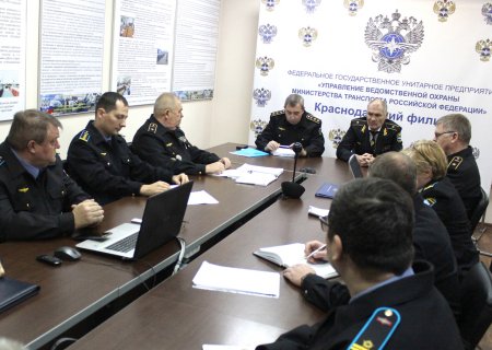 Комиссия Управления ведомственной охраны Минтранса России подвела итоги комплексной проверки работы Краснодарского филиала